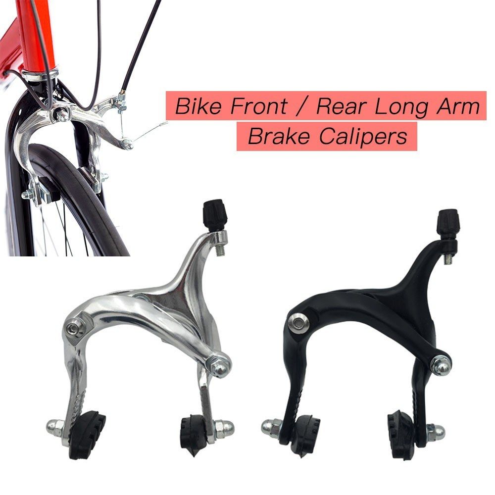 Aluminum Bike U Brake Caliper Front / Rear Long Arm Brake
