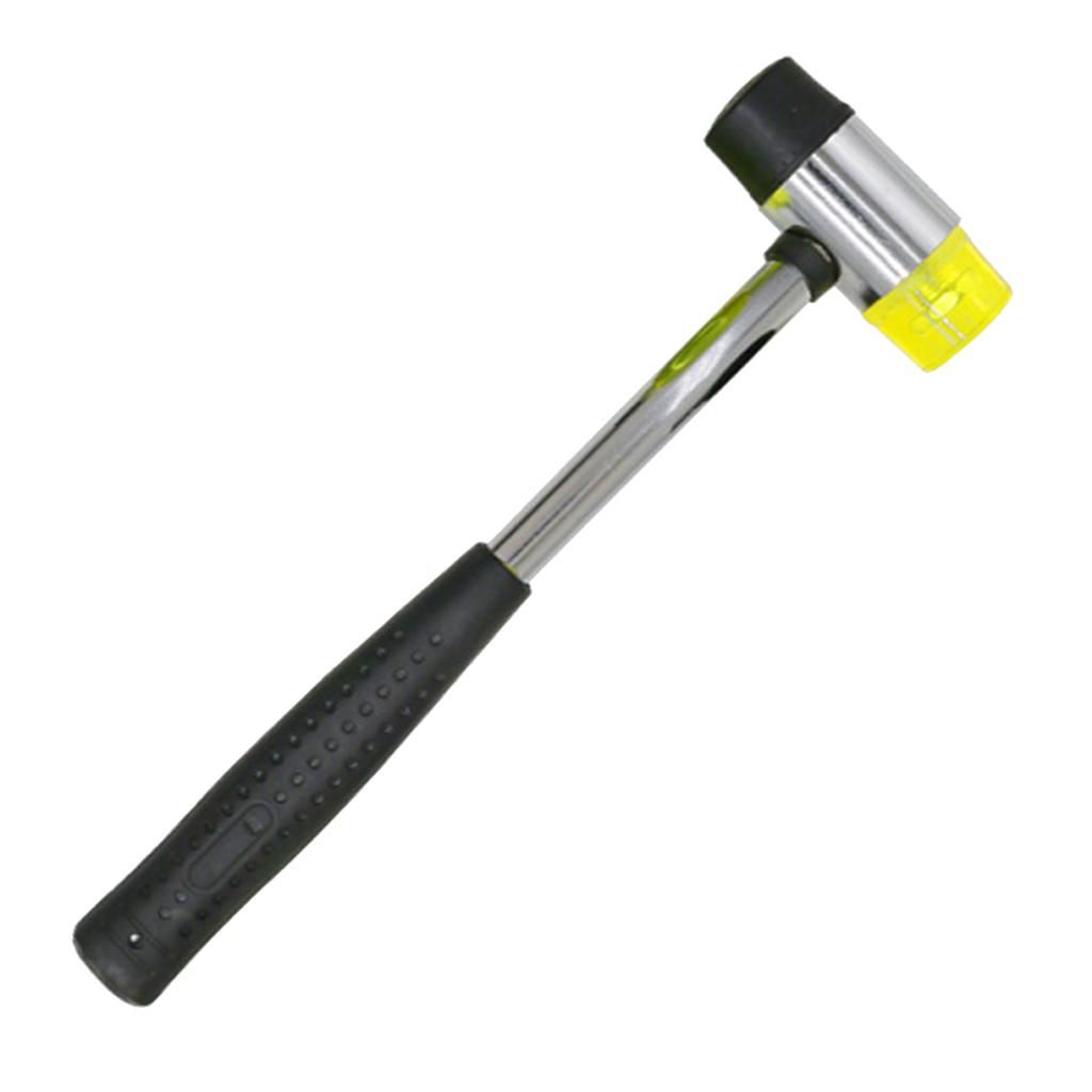 30mm Installation Hammer Double Side Rubber & Plastic Mallet Home