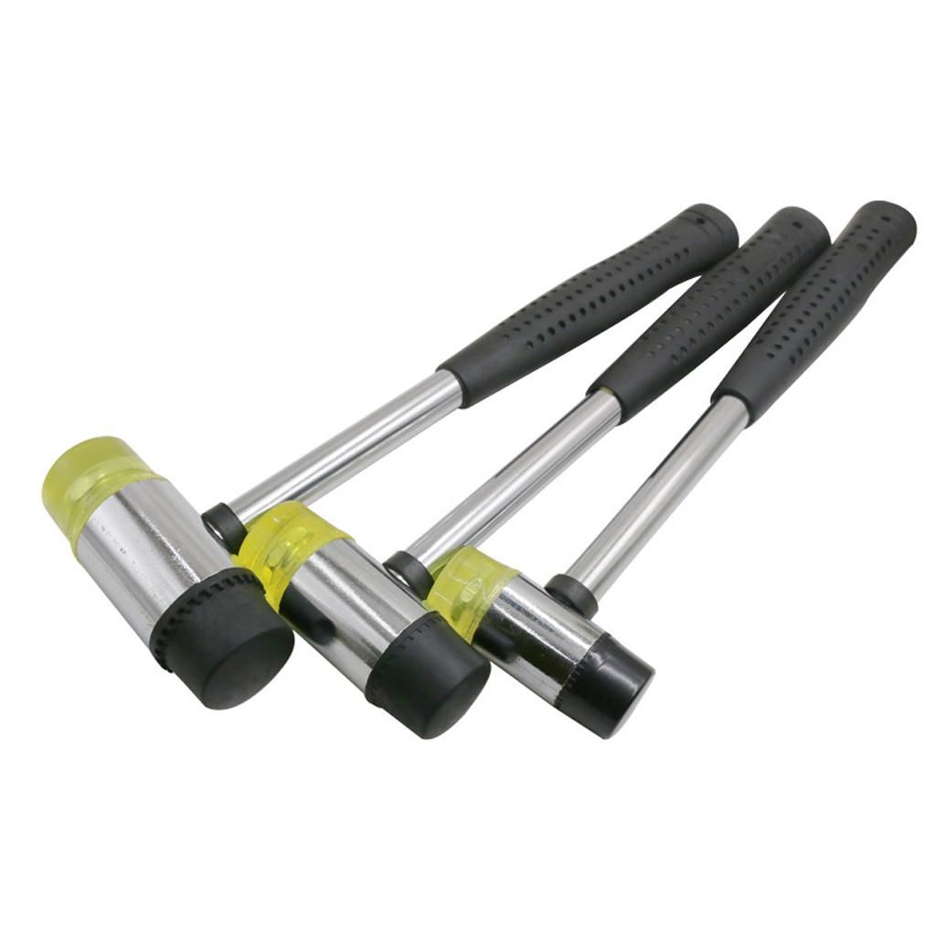 30mm Installation Hammer Double Side Rubber & Plastic Mallet Home