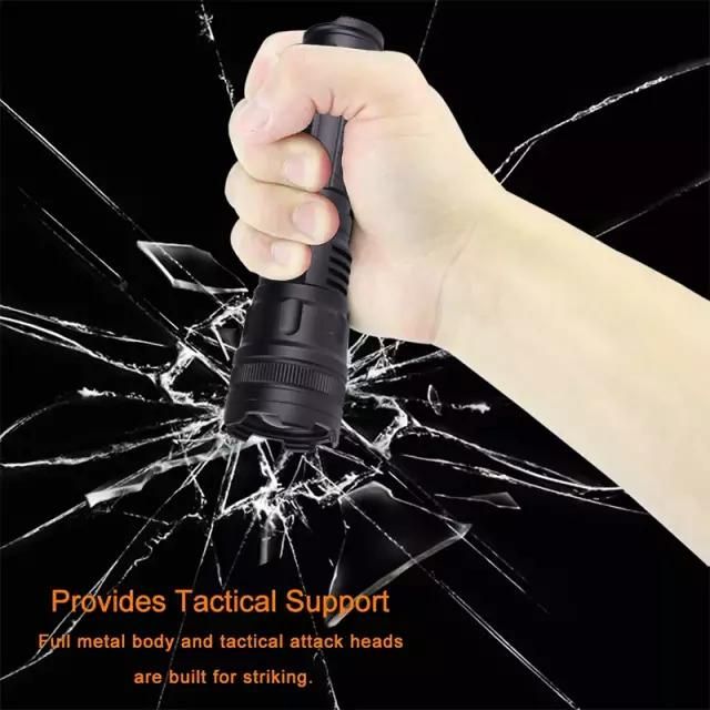 Powerful Tactical Security LED Flashlight Waterproof