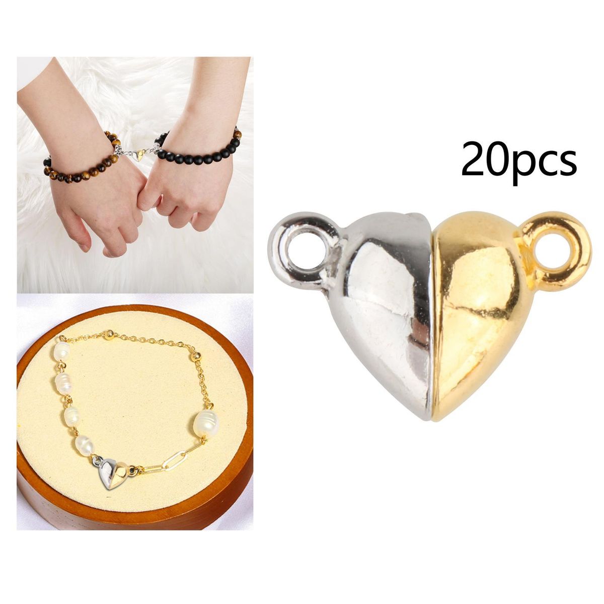 Clasps Gold And  Jewelry Making Pendants Bracelet