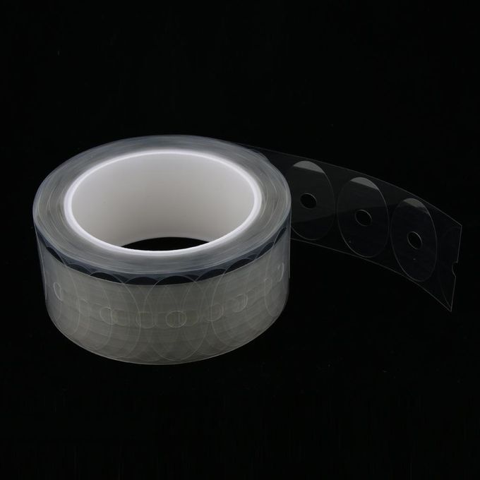 1000x Lens Edging Anti-Slip Blocking Pads Sticker Strong Adhesion Oval