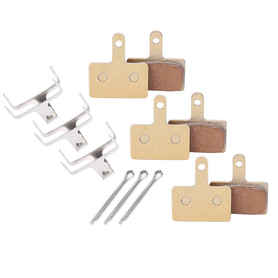 3 Pairs Bicycle Brake Pads Mountain Bike Electric Bicycle