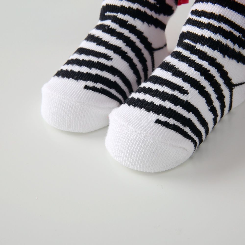 Newborn Baby Socks Stripe Baby Girls Socks With Bow Cute