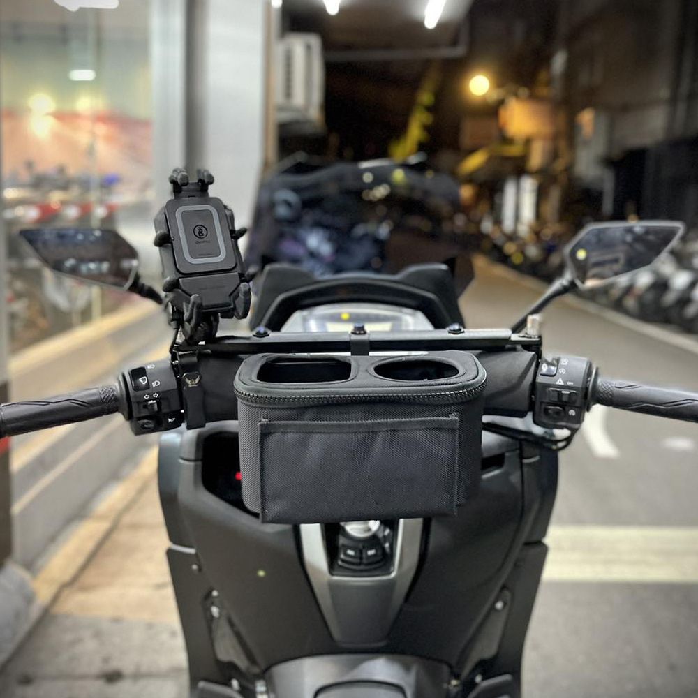 Crossbar For Motorcycle Cup Holder Multifunctional Storage