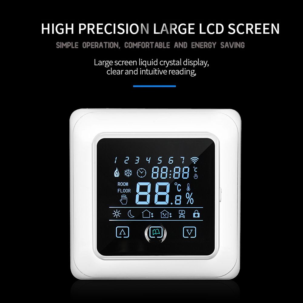 16A Household Programmable Thermostat With WIFI Electric