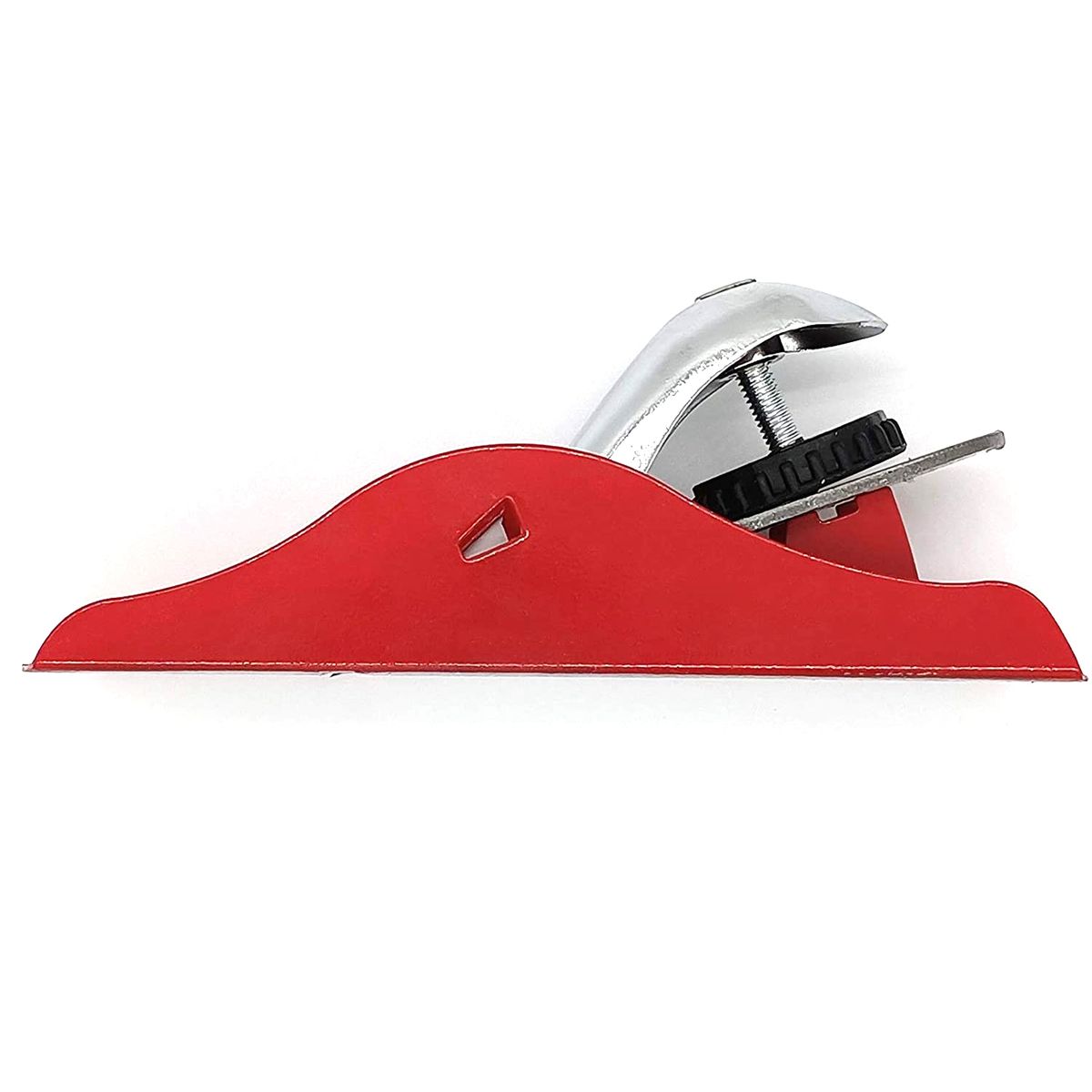 2 Pcs Mini Hand Planer 6.3 Inch Red Adjustable