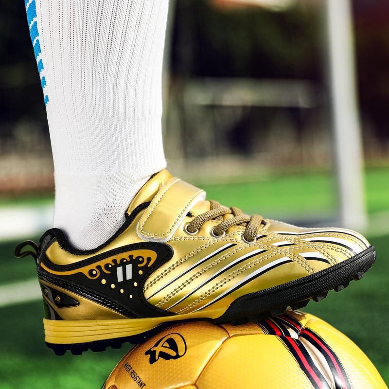 Soccer Boots Children's Training Studded Soccer Boots Gold