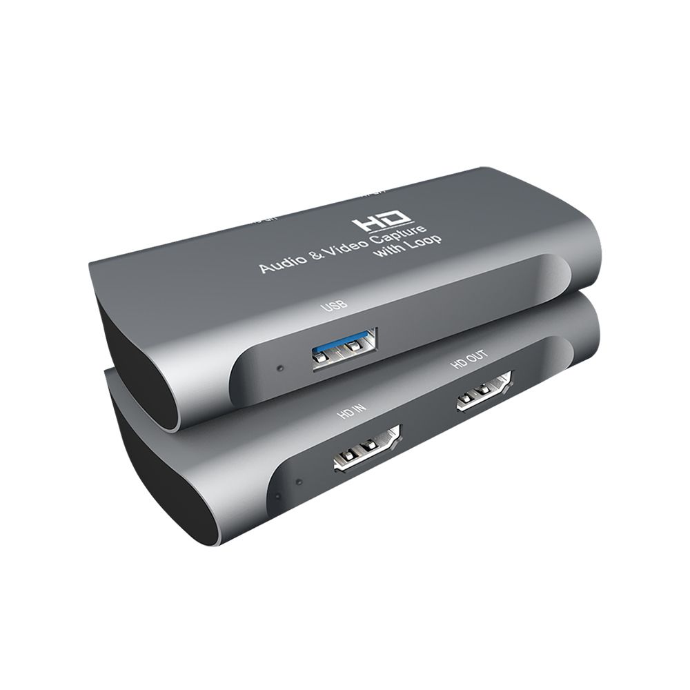 HD Audio Video Capture With 4K Input Full HD 1080P Loop Out