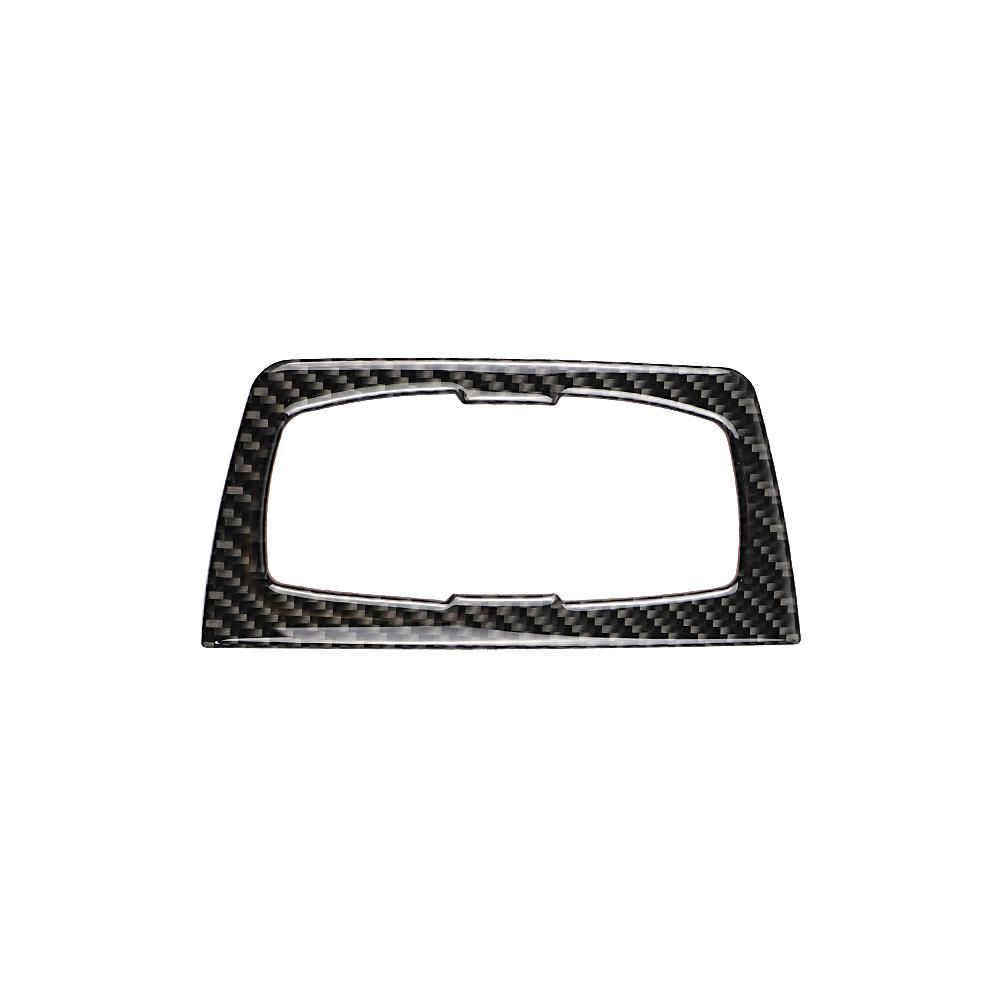 Carbon Fiber Headlight Switch Buttons Decorative Frame Cover Trim Dashboard Interior Molding Sticker for BMW F30 F31 F32 F33 F34 (2012-2020)