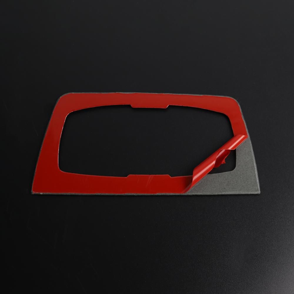 Carbon Fiber Headlight Switch Buttons Decorative Frame Cover Trim Dashboard Interior Molding Sticker for BMW F30 F31 F32 F33 F34 (2012-2020)