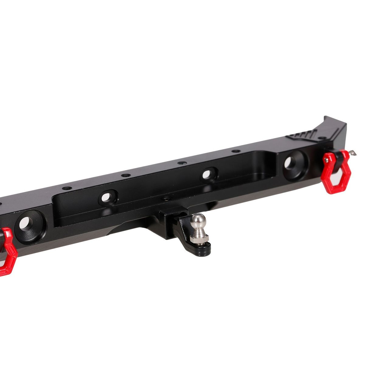 1/10 RC Crawler Car Metal Rear Bumper With D-rings Tow Hitch