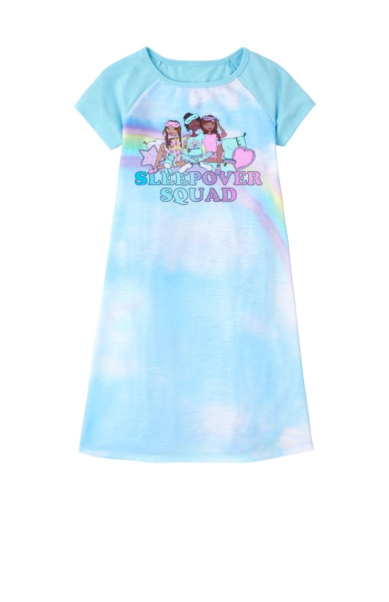 Girls Sleepover Squad Pyjama Nightgown