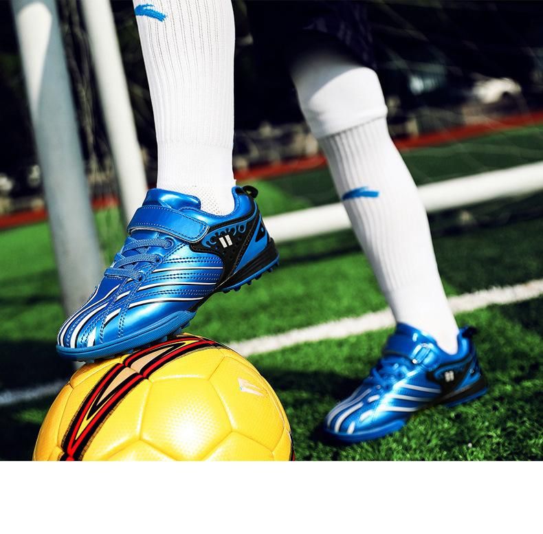 Soccer Boots Children's Training Studded Soccer Boots Blue