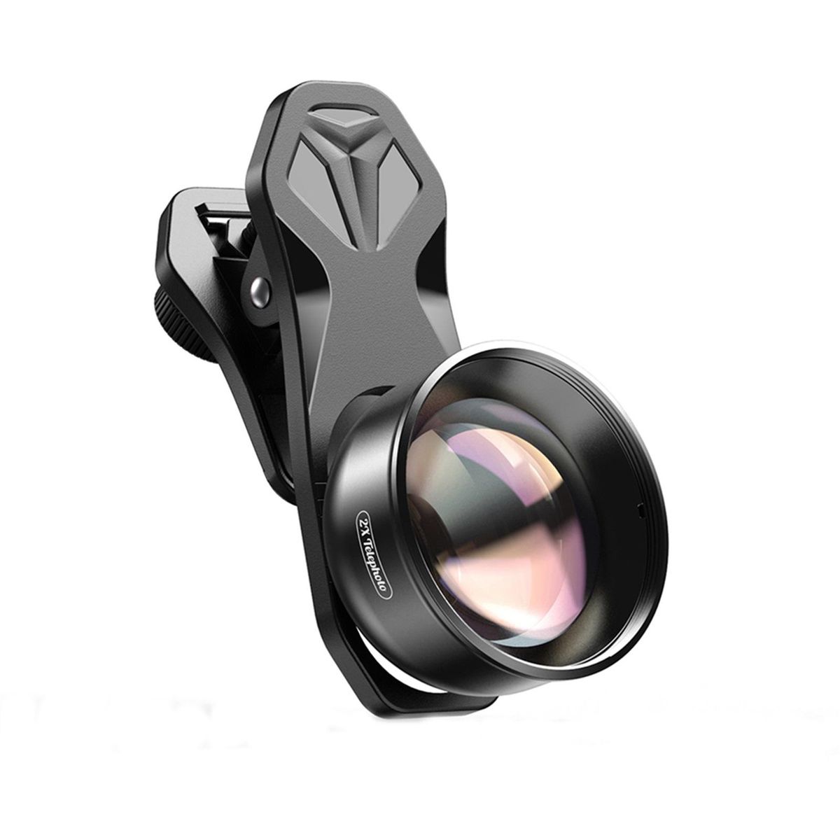 APEXEL HB2X Multi-layer Phone Telephoto Lens 2X Zoom for Dual Lens / Single Lens Smartphone for iPhone X/Xs/8P Samsung Galaxy Huawei Xiaomi Cellphones