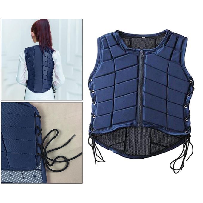 EVA Equestrian Vest Body Protector Women Men Practice Shield Waistcoat