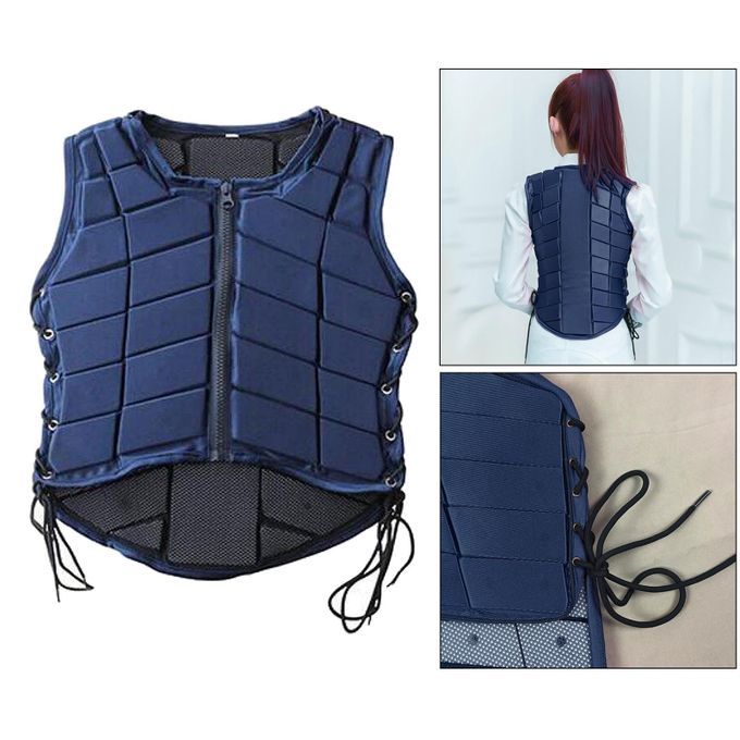EVA Equestrian Vest Body Protector Women Men Practice Shield Waistcoat