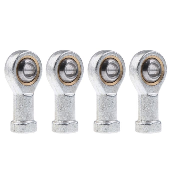 4xM8 8mm Male Thread Shape Ball Joint Rod Oscillating Bearing Bolt