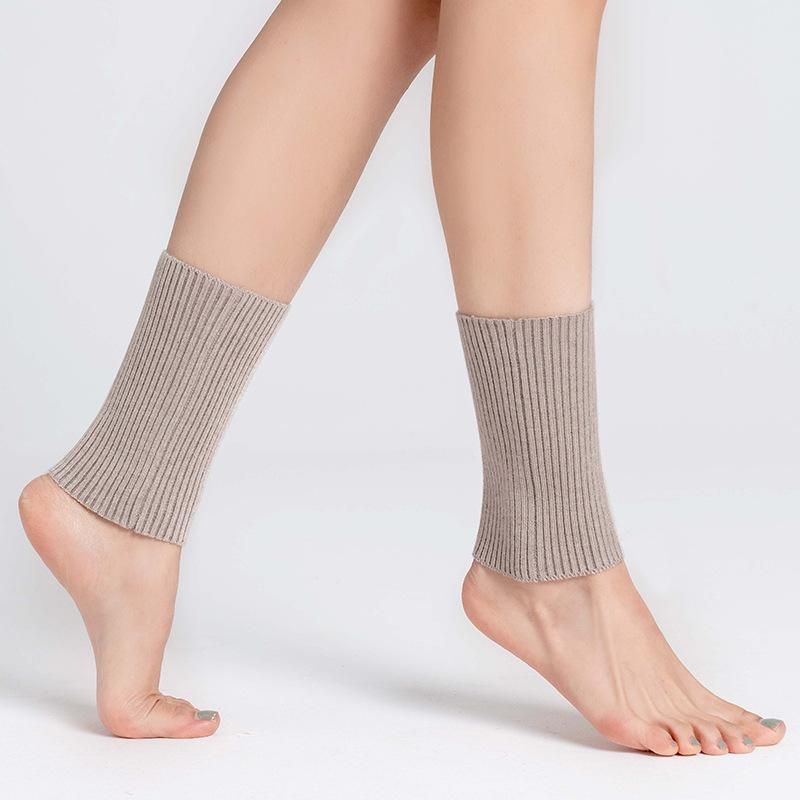 Cashmere Ankle Protection Warm Men's and Women's Autumn and Winter Old Cold Legs Ankle and Wrist Guard Sets Cold-Proof High Elastic Sports Protection Ankle Socks Cover
