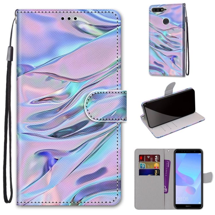 For Huawei Y6 (2018) / Honor 7A Cross Texture Case