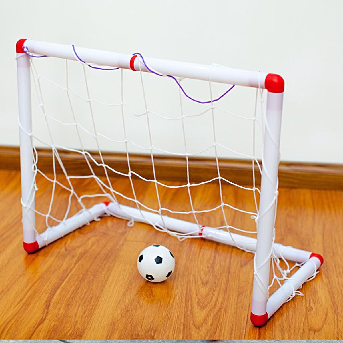 1 Set Mini Soccer Toy Childrens Football Goal Foldable Kids Target Net