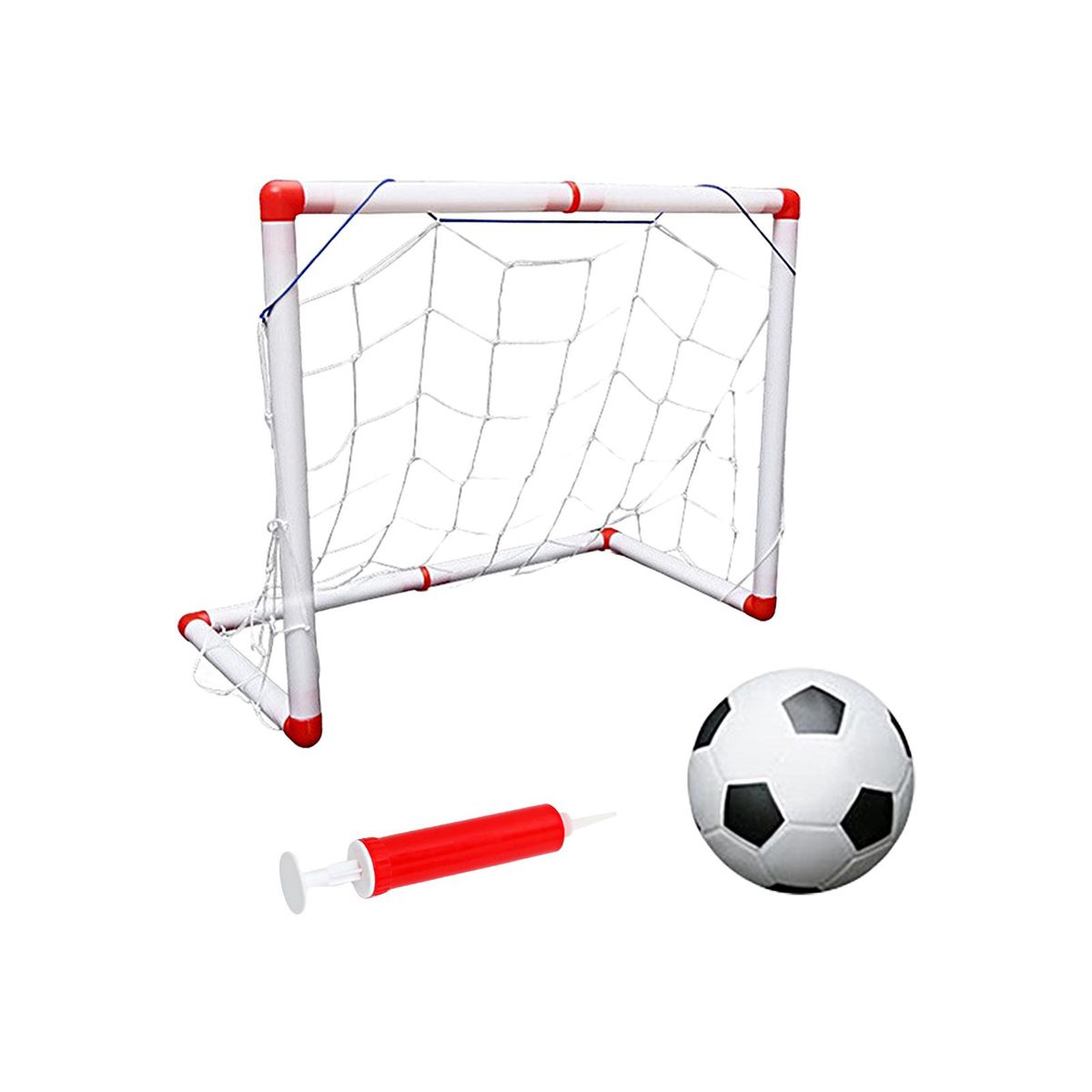 1 Set Mini Soccer Toy Childrens Football Goal Foldable Kids Target Net