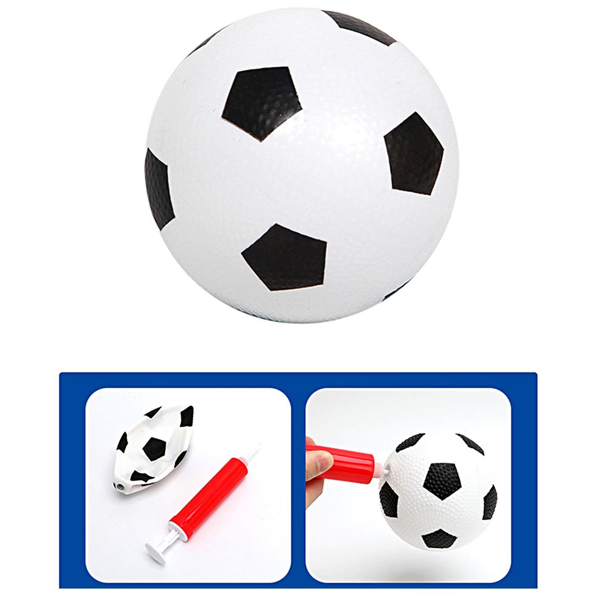 1 Set Mini Soccer Toy Childrens Football Goal Foldable Kids Target Net
