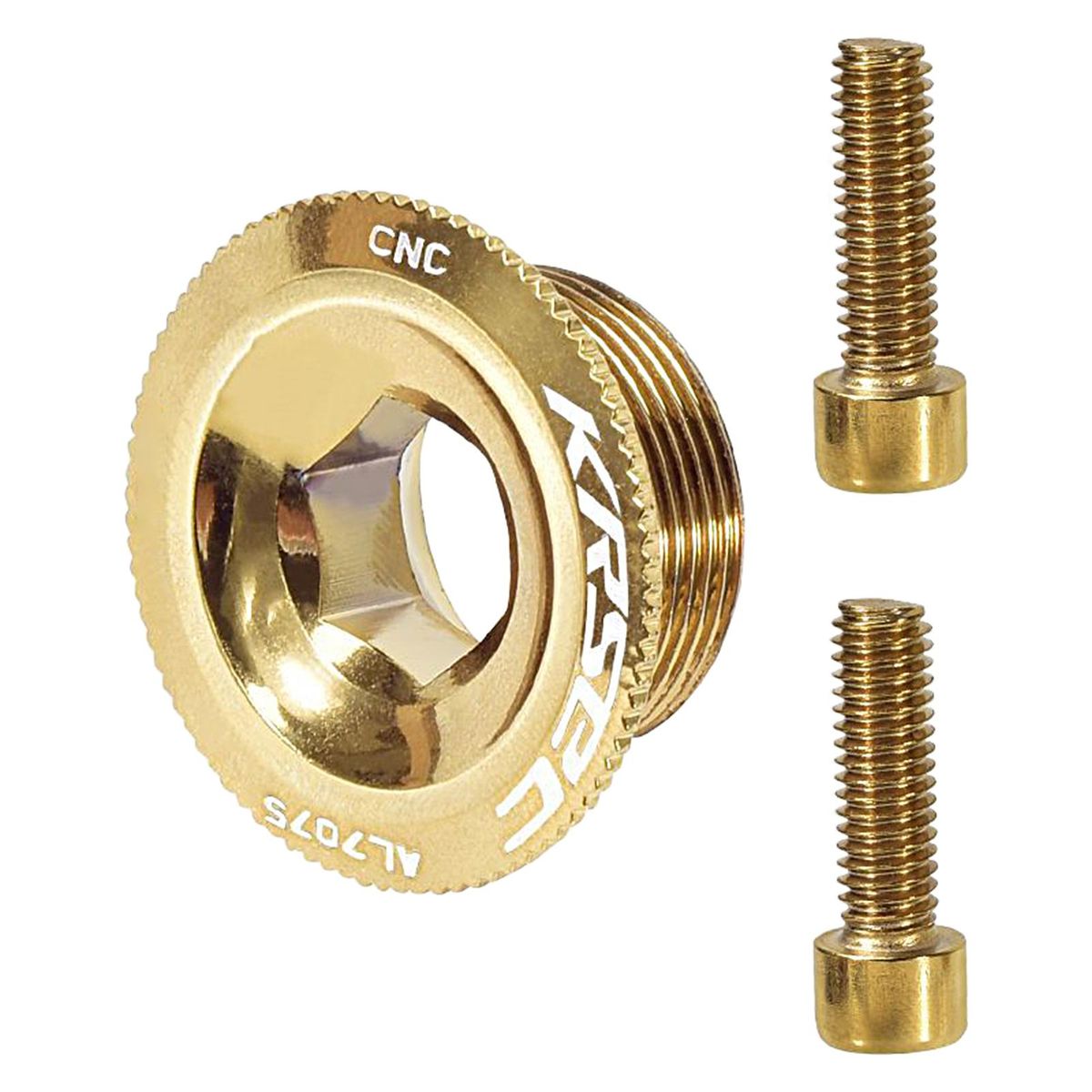 1 Set Bike Screw MTB Aluminum Alloy Screw Golden
