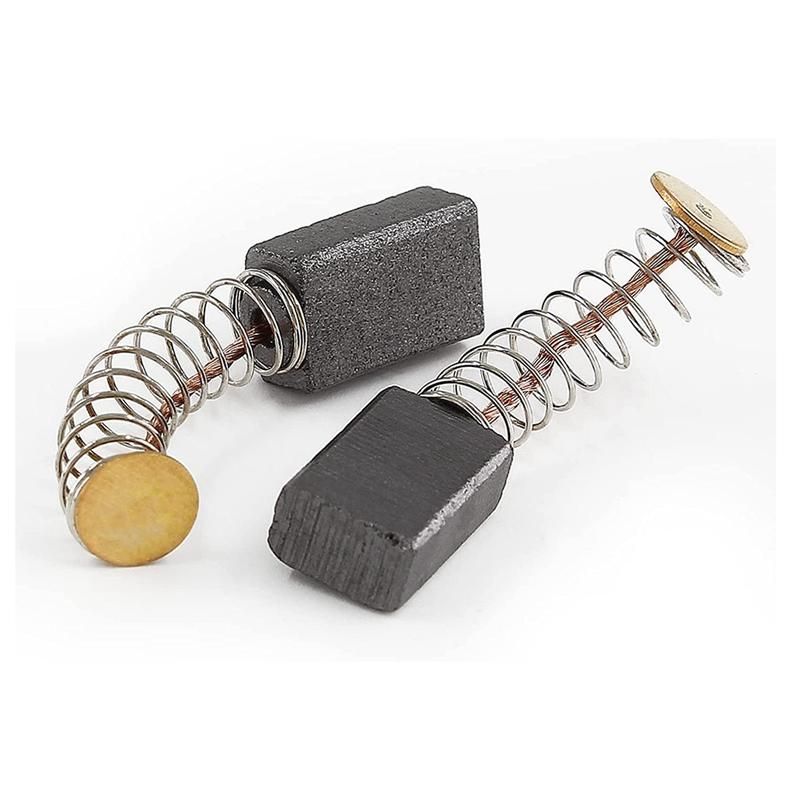 20Pcs 12x8x5mm Carbon Brushes with Spring Wires Motor Electric Carbon Brushes Repment Tools for Electric Motors