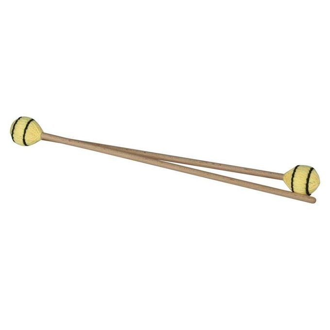 2pcs Marimba Mallets With Beech Handle For Percussion Keyboard