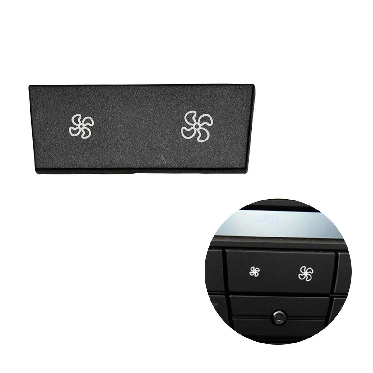 A/C Climate Control Panel Fan Speed Button Replacement for BMW 1 Series E81/E82/E87/E88,BMW 3 Series E90/E91/E92/E93,X1, E84,X3 F25, X4 F26