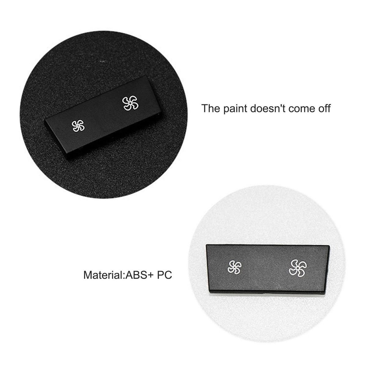 A/C Climate Control Panel Fan Speed Button Replacement for BMW 1 Series E81/E82/E87/E88,BMW 3 Series E90/E91/E92/E93,X1, E84,X3 F25, X4 F26
