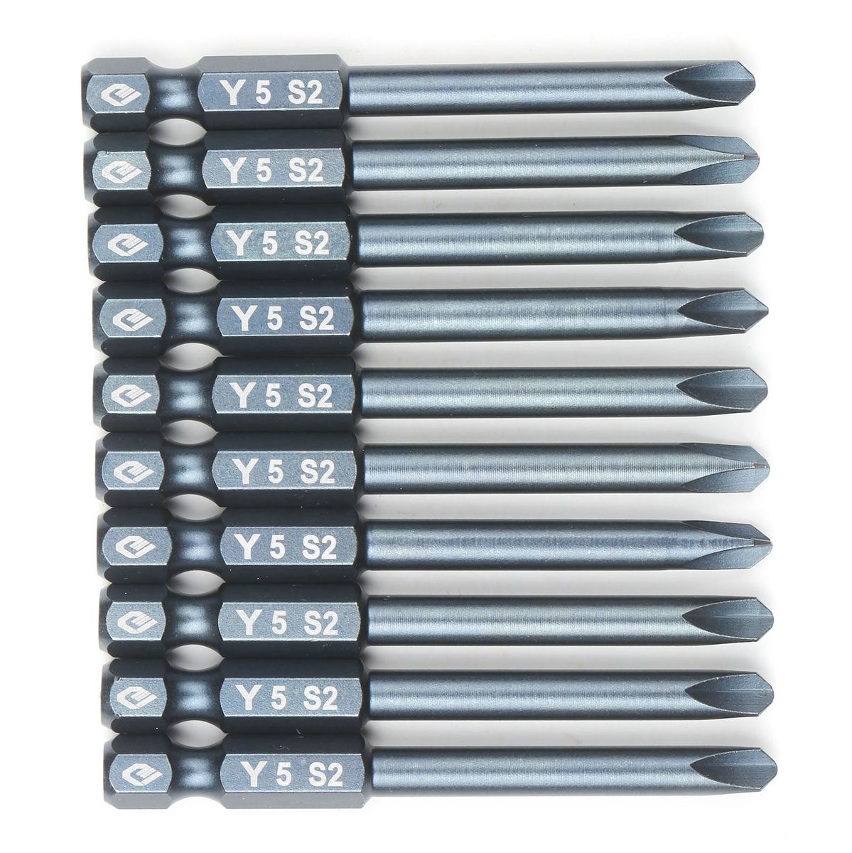 10pcs 1/4 Inch Hex Shank Magnetic Screwdriver Bits Set 65mm