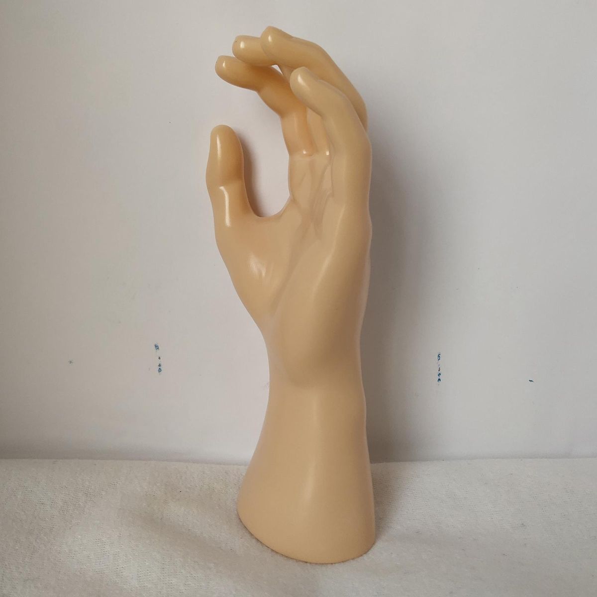 Hand Model Bracelet Bangle Watch Jewelry Display Stand Khaki Left