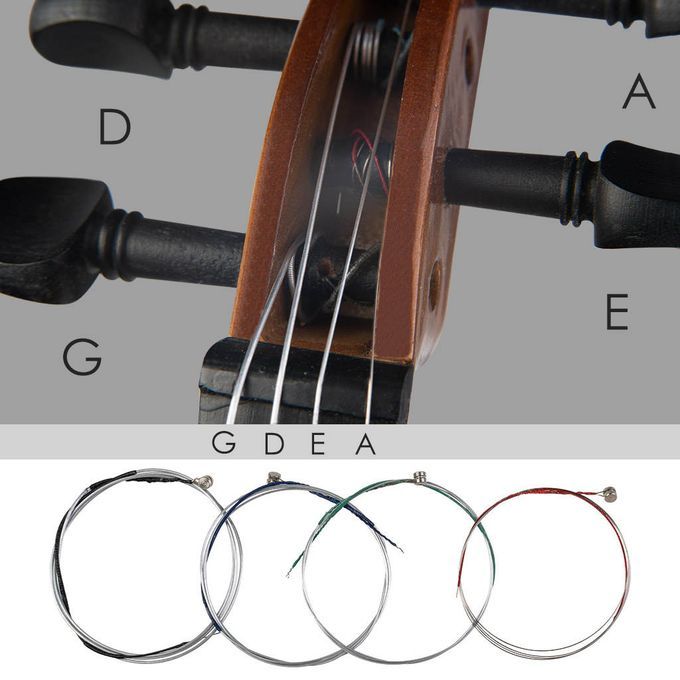 Full Set Violin Strings Size 4/4 3/4 Strings Strong G D A E Bright