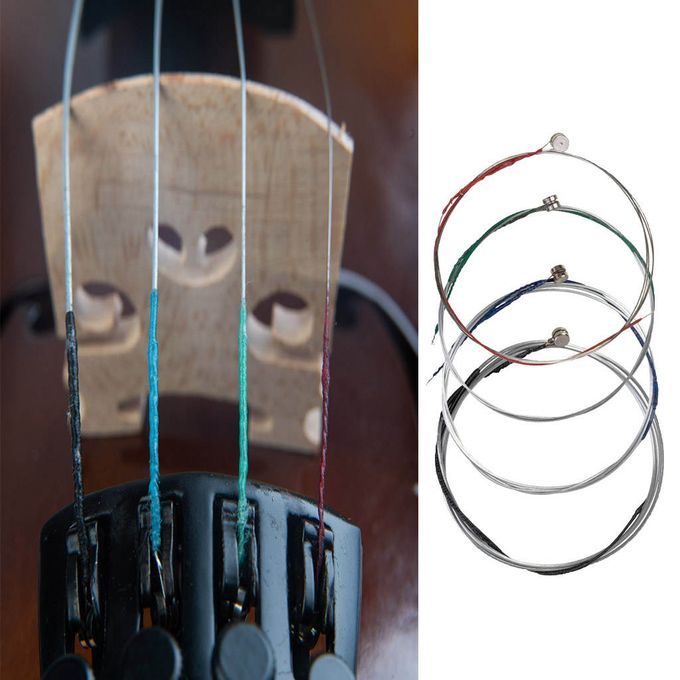 Full Set Violin Strings Size 4/4 3/4 Strings Strong G D A E Bright