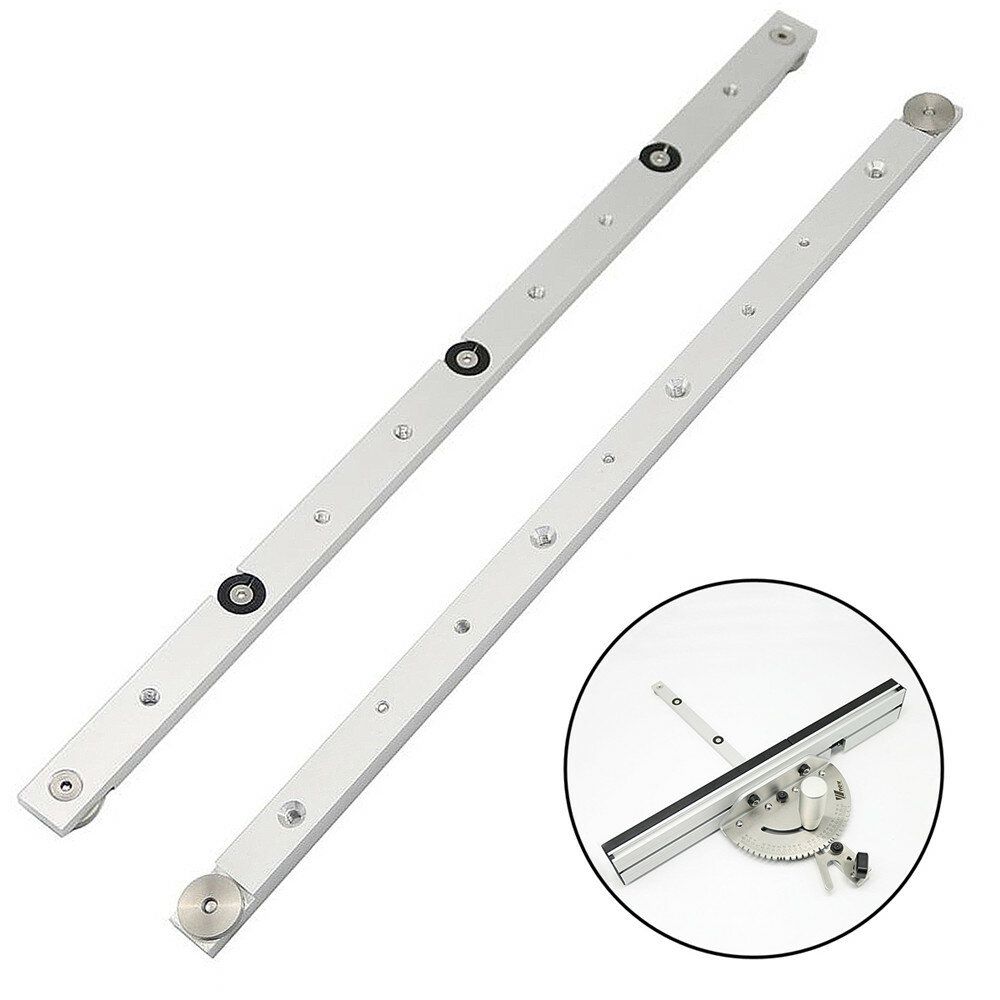 450mm Aluminum Alloy Rail Miter Bar Slider Table Saw Gauge