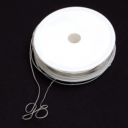 Wire Roll 24ga / 12yd Roll Wire + Cable Roll Wire Silver Copper Wire