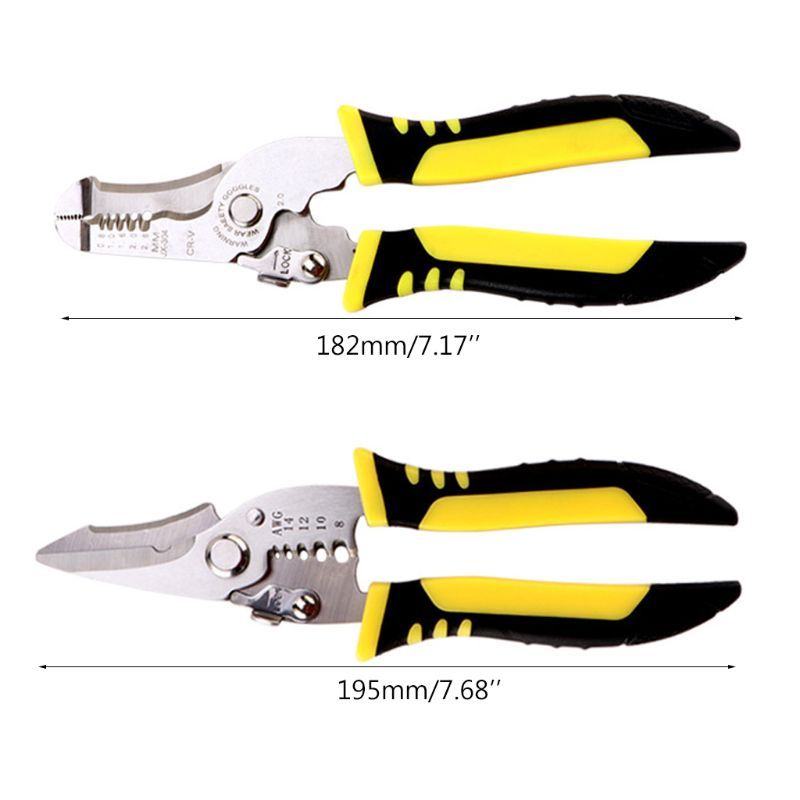 Wire Stripper Pliers Cable Cutter Ing Stripping Hand