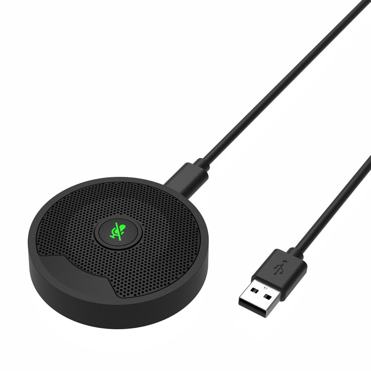 UM10 USB Conference Microphone 360° Omnidirectional Condenser PC Microphones for Video Conference Gaming Chatting