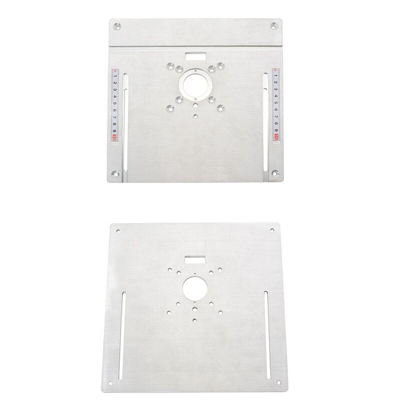 Aluminium Router Table Insert Plate Wood Milling Flip Board