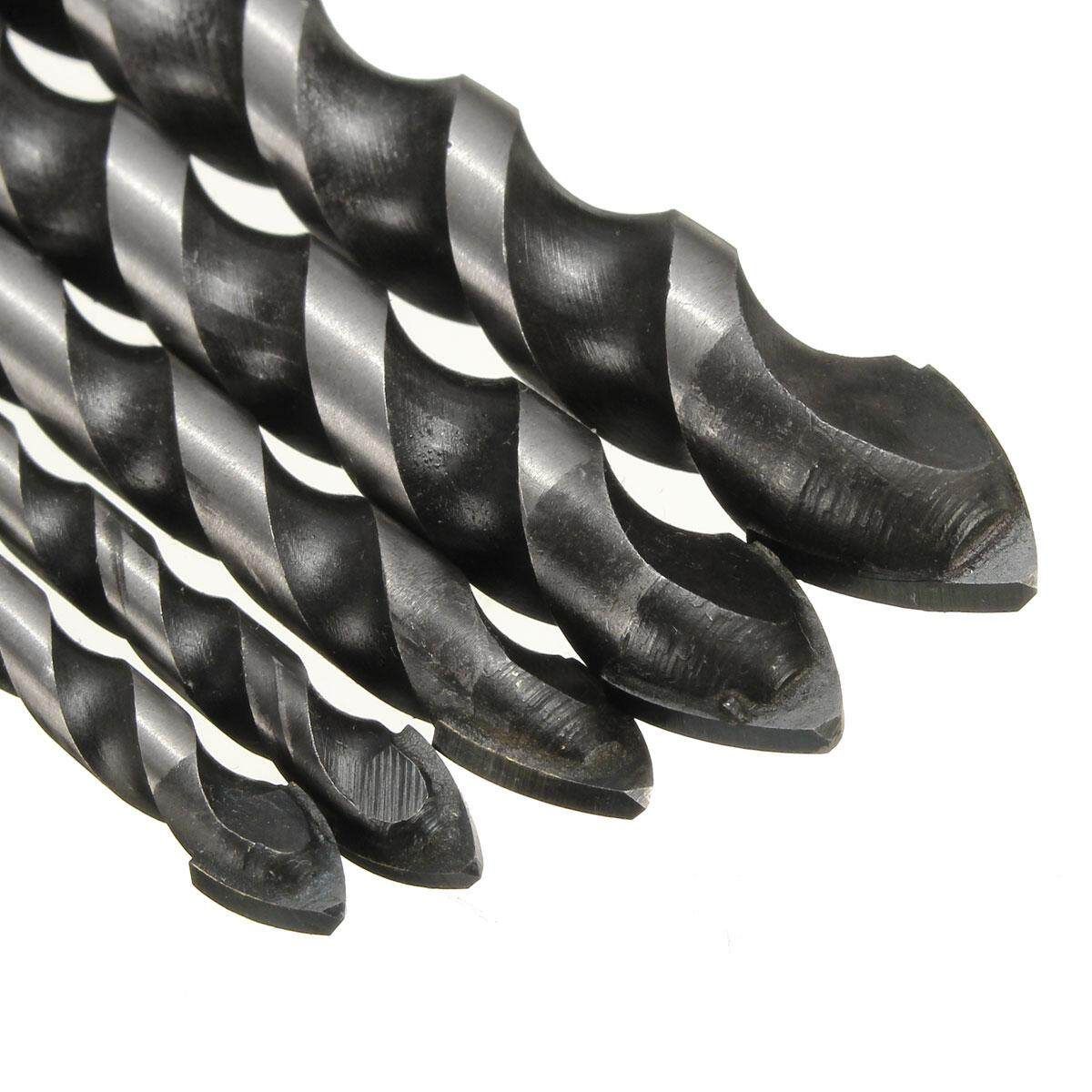 5pcs 6mm-12mm Alloy Triangular Head Concrete Auger Drill Bit