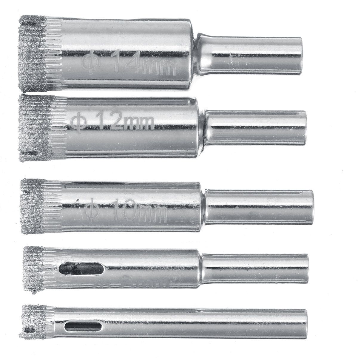 5/30Pcs 8-50mm Diamond Holesaw Drill Bit Tool For Ceramic Porcelain Glass Marble Diamond Holes Drill Bits 5 Pcs