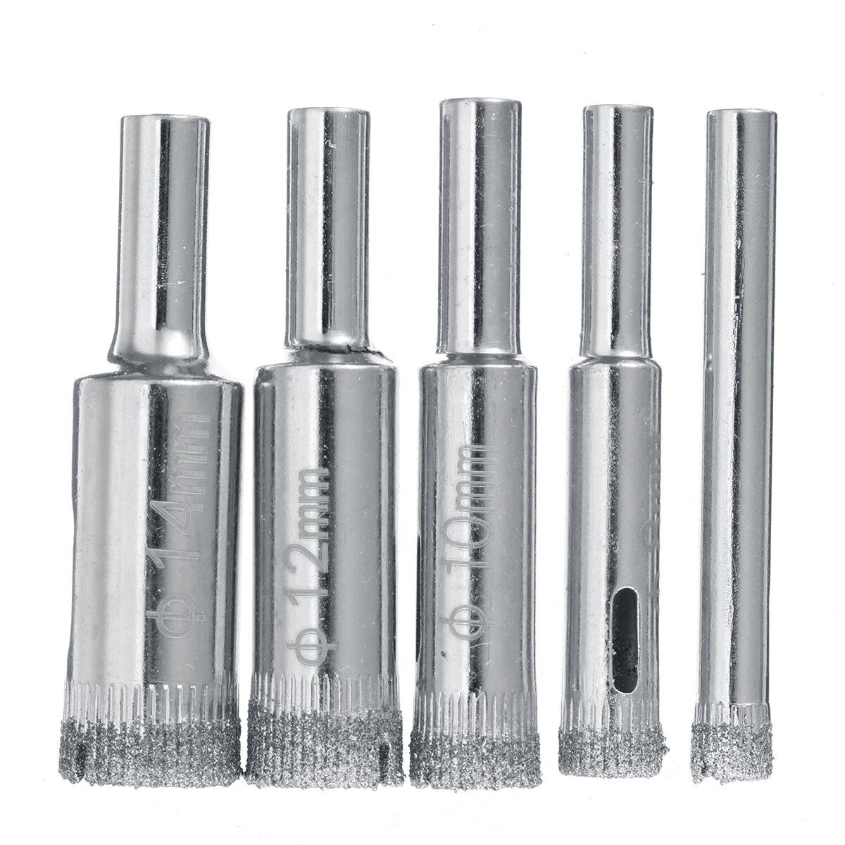 5/30Pcs 8-50mm Diamond Holesaw Drill Bit Tool For Ceramic Porcelain Glass Marble Diamond Holes Drill Bits 5 Pcs