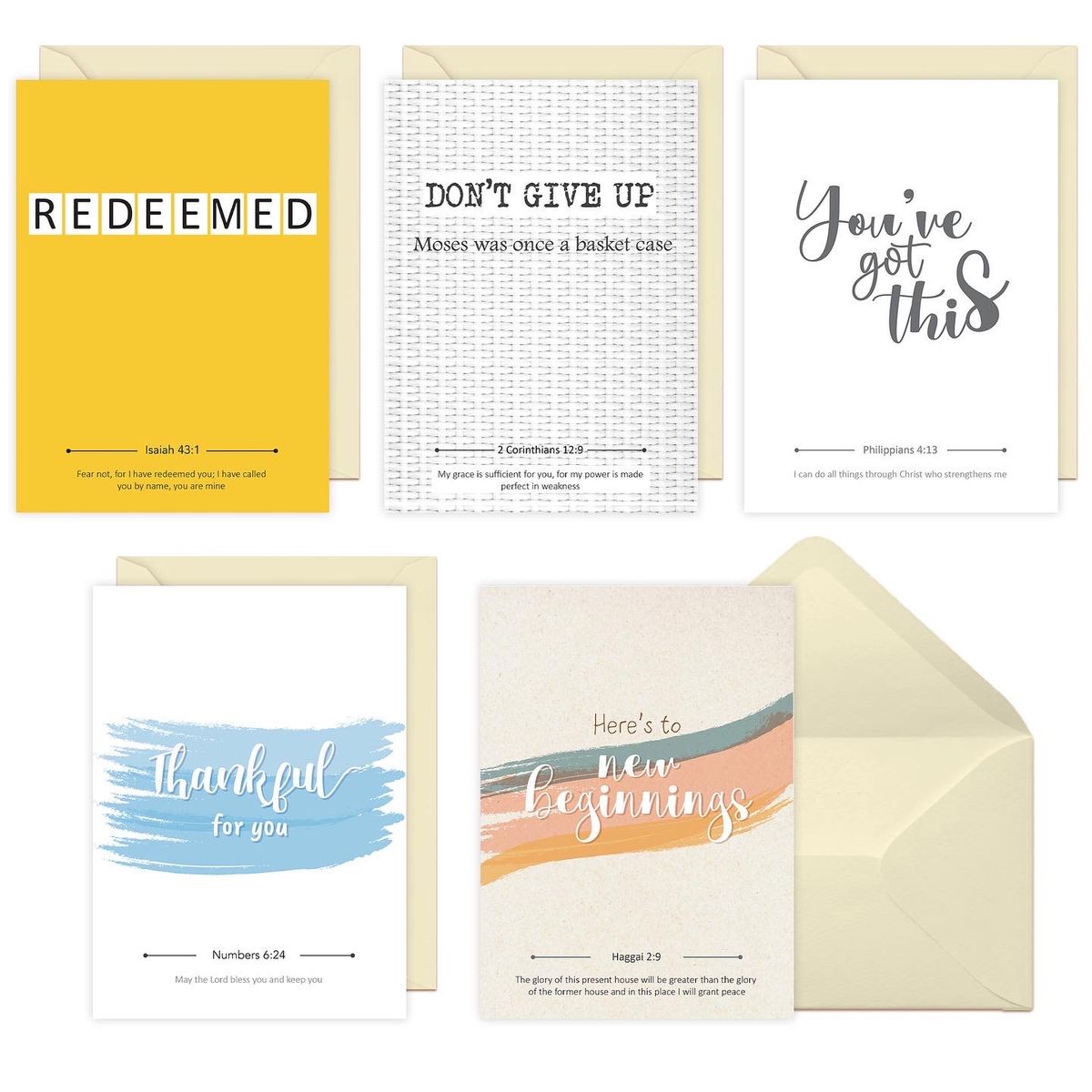 KultureGames 10 Pack Premium Christian Greeting Cards II
