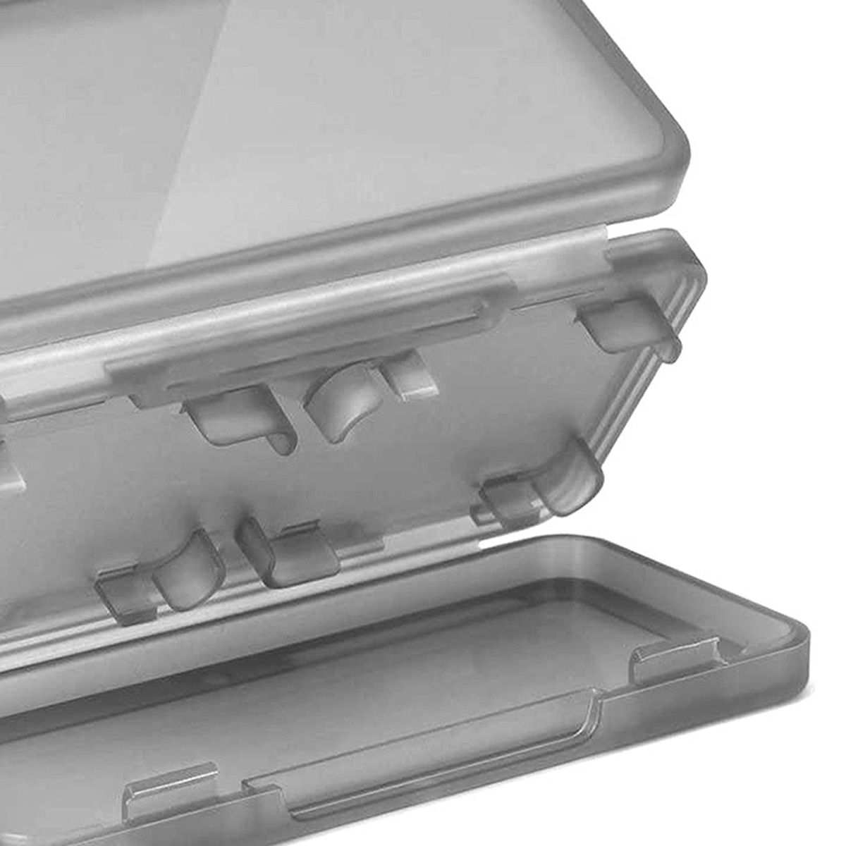 Game Card Box   Game Card Box Organizer Grey