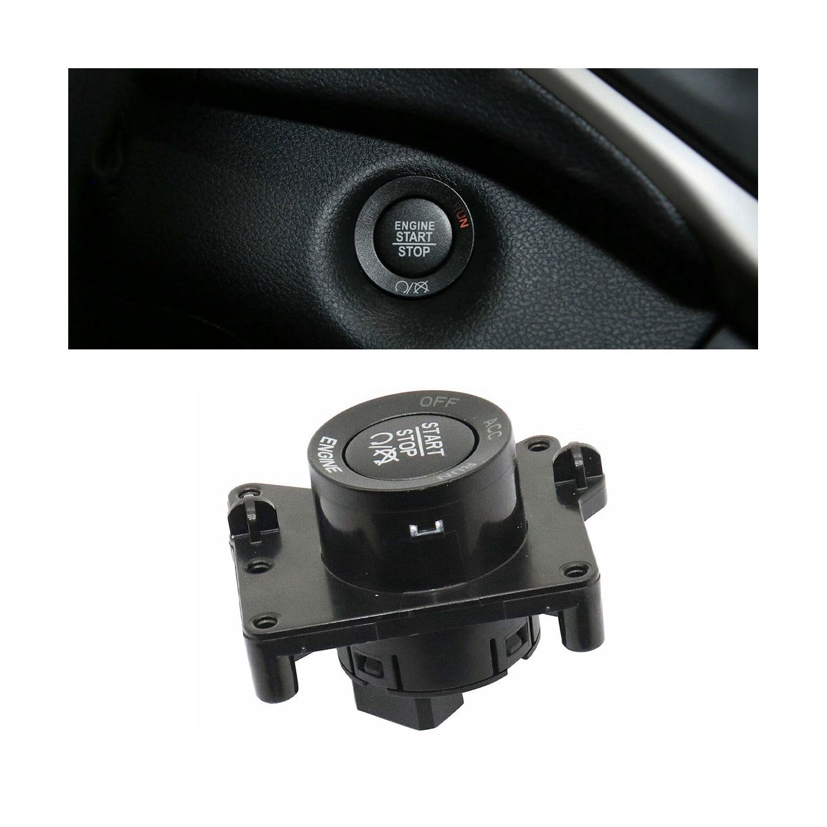 6CK47DX9AB Car Ignition Push Start Button Switch Fits for Je