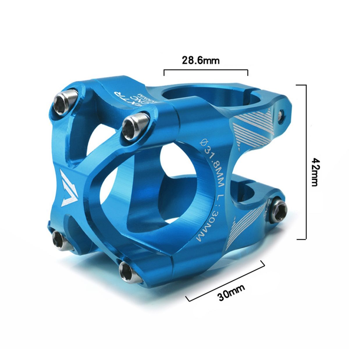 Bicycle Stem Bright Colors Handlebar Stem Blue