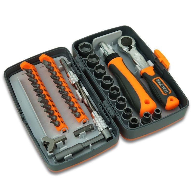 38-In-1 Ratchet Multi-Purpose Screwdriver Set