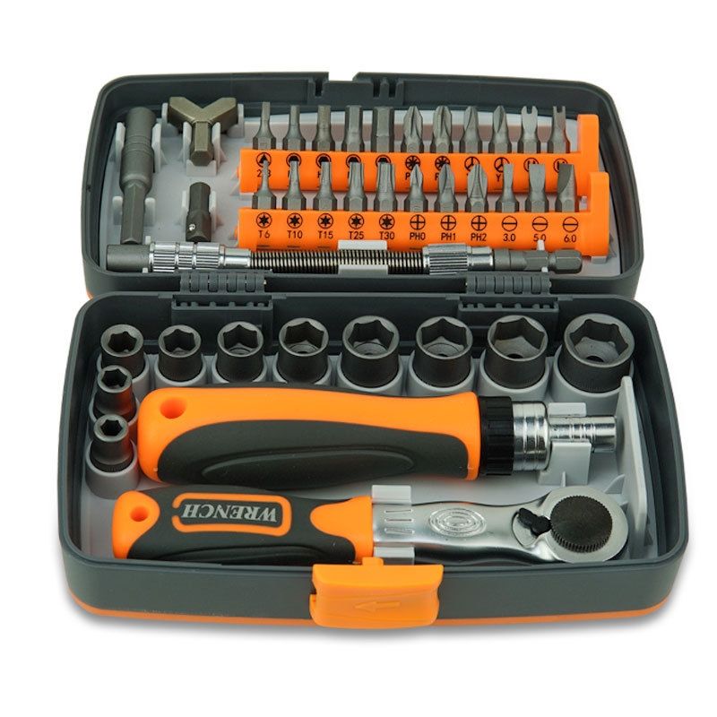38-In-1 Ratchet Multi-Purpose Screwdriver Set